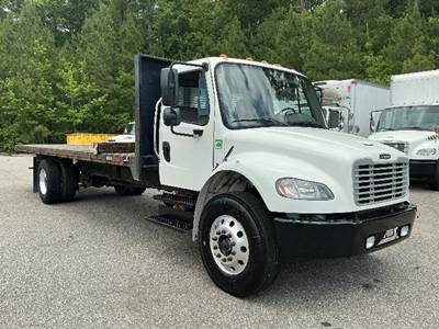 Freightliner M2 Flatbed Truck - 220HP, 7 Speed Automatic