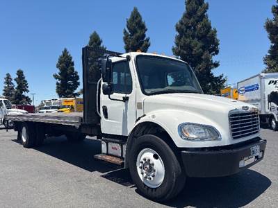 Freightliner M2 Flatbed Truck - 220HP, 6 Speed Automatic