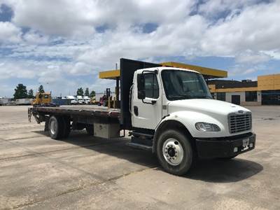 Freightliner M2 Flatbed Truck - 220HP, 7 Speed Automatic