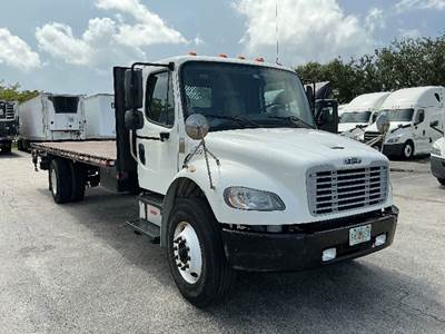 Freightliner M2 Flatbed Truck - 240HP, 6 Speed Manual