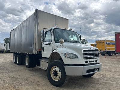 Freightliner M2 Tandem Axle Flatbed Truck - 350HP, 6 Speed Automatic
