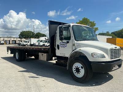 Freightliner M2 Flatbed Truck - 220HP, 6 Speed Automatic