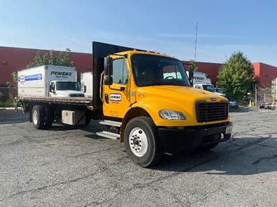 Freightliner M2 Flatbed Truck - 220HP, 6 Speed Automatic