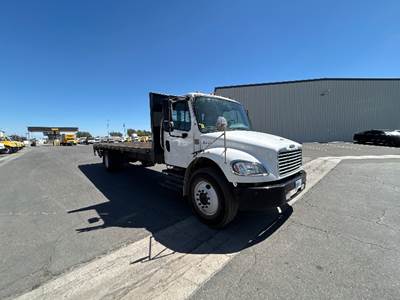 Freightliner M2 Flatbed Truck - 240HP, 7 Speed Automatic