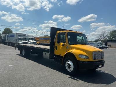 Freightliner M2 Flatbed Truck - 220HP, 7 Speed Automatic