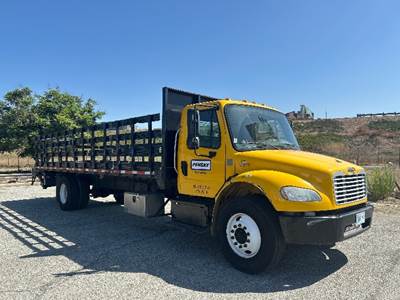 Freightliner M2 Flatbed Truck - 220HP, 6 Speed Automatic