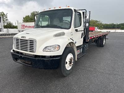 Freightliner M2 Flatbed Truck - 220HP, 6 Speed Automatic