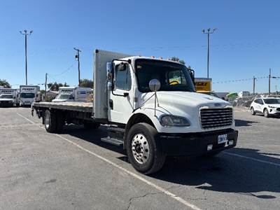 Freightliner M2 Flatbed Truck - 220HP, 7 Speed Automatic