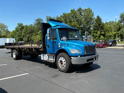 Freightliner M2 Flatbed Truck - 280HP, 6 Speed Manual