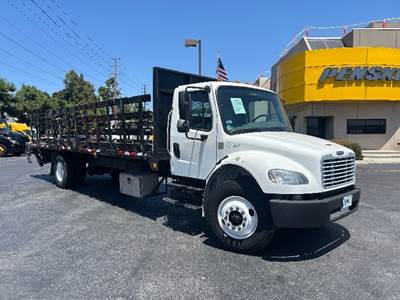 Freightliner M2 Flatbed Truck - 220HP, 6 Speed Automatic