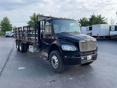 Freightliner M2 Tandem Axle Flatbed Truck - 270HP, 6 Speed Automatic