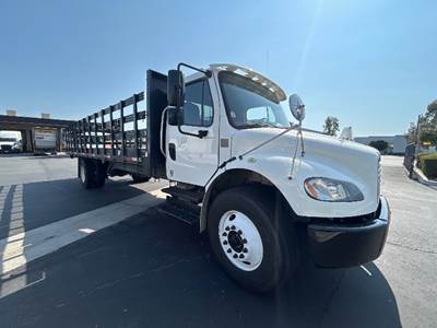 Freightliner M2 Flatbed Truck - 220HP, 7 Speed Automatic