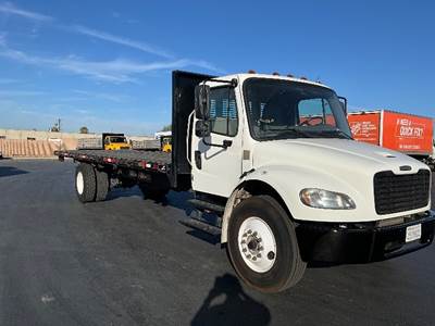 Freightliner M2 Flatbed Truck - 220HP, 6 Speed Automatic