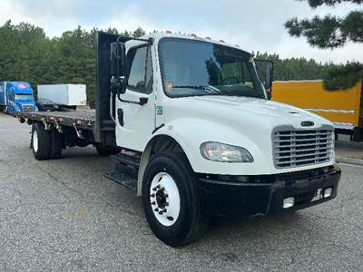 Freightliner M2 Flatbed Truck - 220HP, 7 Speed Automatic