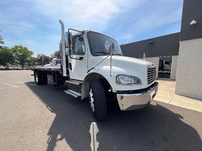 Freightliner M2 Flatbed Truck - 260HP, 7 Speed Automatic