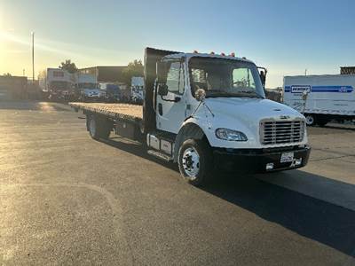 Freightliner M2 Flatbed Truck - 220HP, 6 Speed Automatic