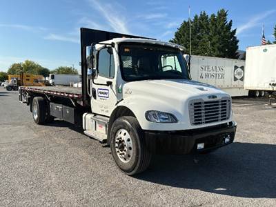 Freightliner M2 Flatbed Truck - 240HP, 6 Speed Automatic