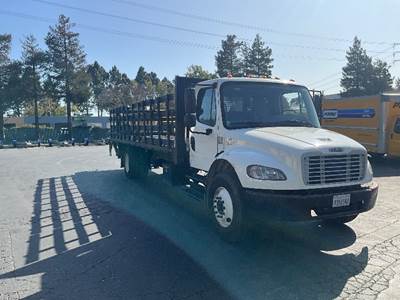 Freightliner M2 Flatbed Truck - 220HP, 7 Speed Automatic