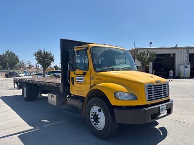 Freightliner M2 Flatbed Truck - 220HP, 6 Speed Automatic