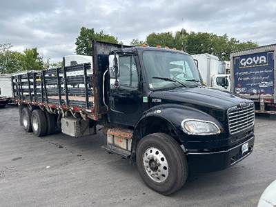 Freightliner M2 Tandem Axle Flatbed Truck - 270HP, 6 Speed Automatic