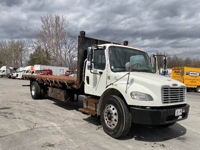 Freightliner M2 Flatbed Truck - 260HP, 6 Speed Automatic
