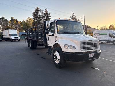 Freightliner M2 Flatbed Truck - 220HP, 6 Speed Automatic