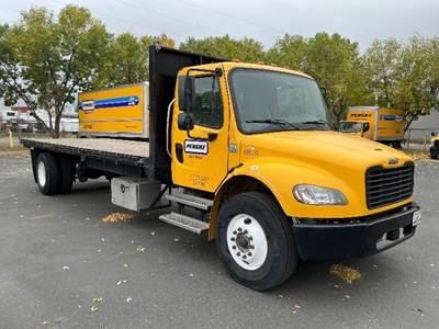 Freightliner M2 Flatbed Truck - 220HP, 6 Speed Automatic