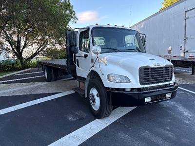 Freightliner M2 Flatbed Truck - 220HP, 6 Speed Automatic