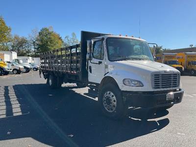 Freightliner M2 Flatbed Truck - 220HP, 6 Speed Automatic