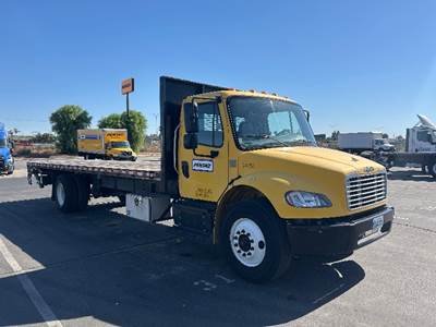 Freightliner M2 Flatbed Truck - 220HP, 6 Speed Automatic
