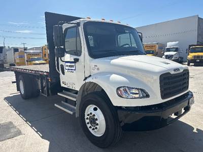 Freightliner M2P Flatbed Truck - 220HP, 6 Speed Automatic