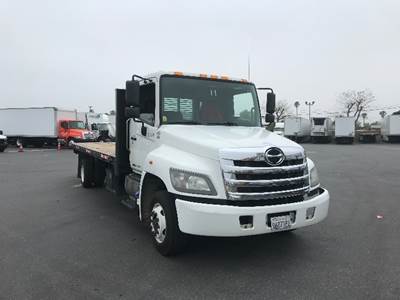 Hino 258LP 22 ft Flatbed Truck - 230HP, 6 Speed Automatic