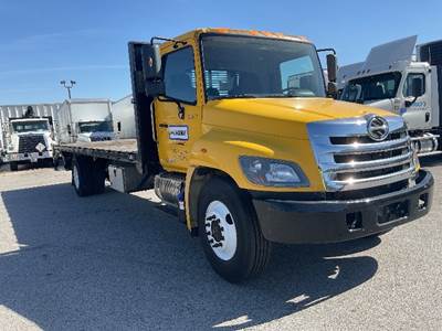 Hino 268 26 ft Flatbed Truck - 230HP, 6 Speed Automatic
