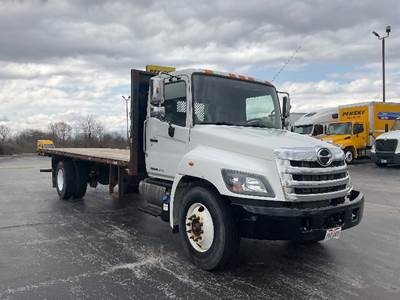 Hino 268 24 ft Flatbed Truck - 230HP, 6 Speed Automatic