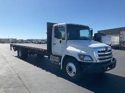 Hino 268 26 ft Flatbed Truck - 230HP, 6 Speed Automatic