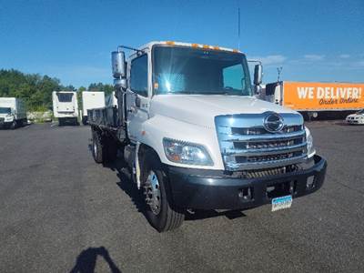 Hino 268 18 ft Flatbed Truck - 230HP, 6 Speed Automatic