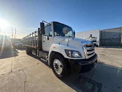 Hino 268 24 ft Flatbed Truck - 230HP, 6 Speed Automatic