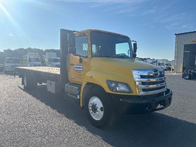 Hino 268 26 ft Flatbed Truck - 230HP, 6 Speed Automatic