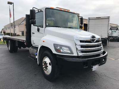 Hino 268 24 ft Flatbed Truck - 230HP, 6 Speed Automatic