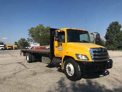 Hino 268 26 ft Flatbed Truck - 230HP, 6 Speed Automatic