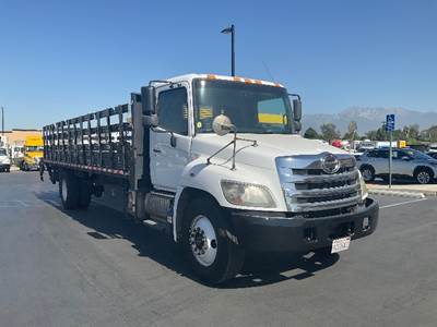 Hino 268 26 ft Flatbed Truck - 230HP, 6 Speed Automatic