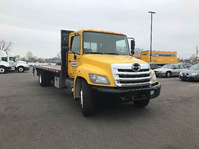 Hino 268 26 ft Flatbed Truck - 230HP, 6 Speed Automatic