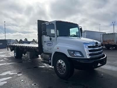 Hino 338 26 ft Flatbed Truck - 260HP, 6 Speed Automatic