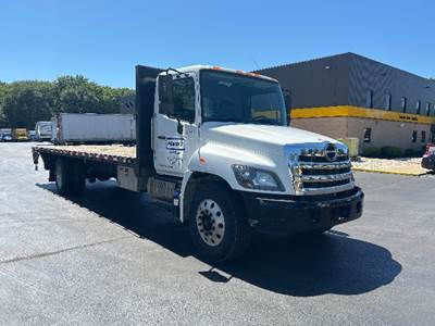 Hino 338 26 ft Flatbed Truck - 260HP, 6 Speed Automatic