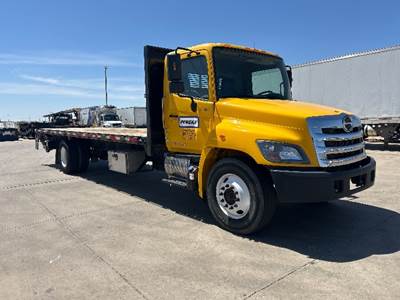 Hino 338 26 ft Flatbed Truck - 260HP, 6 Speed Automatic