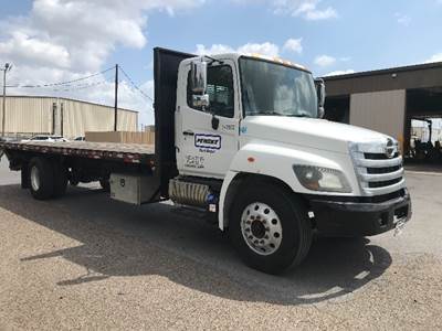 Hino 338 26 ft Flatbed Truck - 260HP, 6 Speed Automatic
