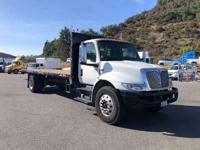 International MV607 Flatbed Truck - 240HP, 6 Speed Automatic