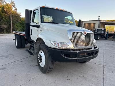 International MV607 Flatbed Truck - 220HP, 6 Speed Automatic