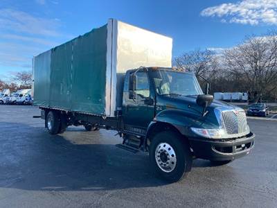 International MV607 Flatbed Truck - 240HP, 6 Speed Automatic