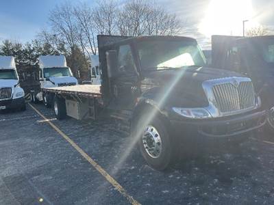 International MV607 Flatbed Truck - 220HP, 6 Speed Automatic